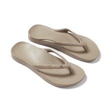Load image into Gallery viewer, Archies Thongs Taupe - Crystal