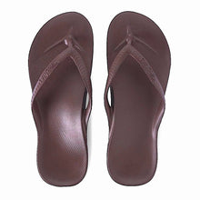 Load image into Gallery viewer, ARCHIES THONGS BROWN - Noosa Footwear Co.