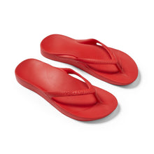Load image into Gallery viewer, Arch Support Thongs - Classic - Chilli Red