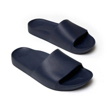 Load image into Gallery viewer, Archies Arch Support Slides - Navy
