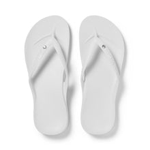 Load image into Gallery viewer, Arch Support Thongs - Classic - Crystal White
