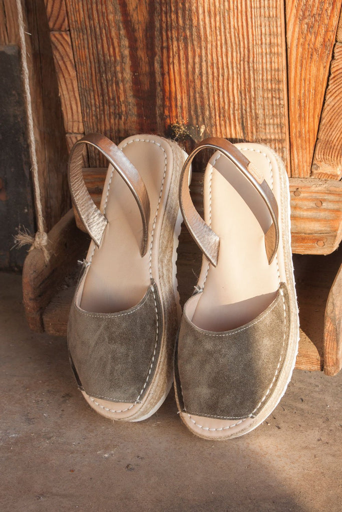 1980 BABY SILK KAKI - Noosa Footwear Co. 