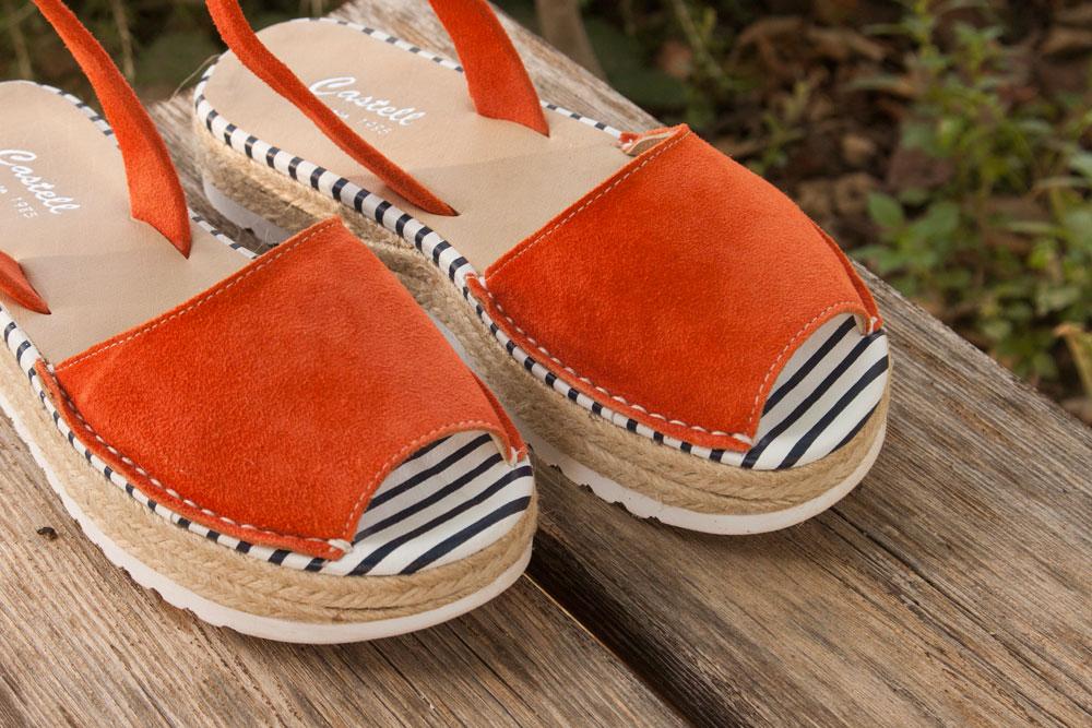 1981 A DOBLE YUTE NARANJA MARINERO - Noosa Footwear Co. 
