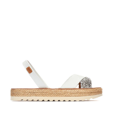 1989 DOBLE YUTE GLITTER BLANCO - Noosa Footwear Co. 