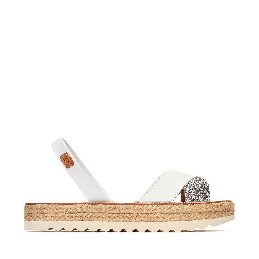 1989 DOBLE YUTE GLITTER BLANCO - Noosa Footwear Co. 