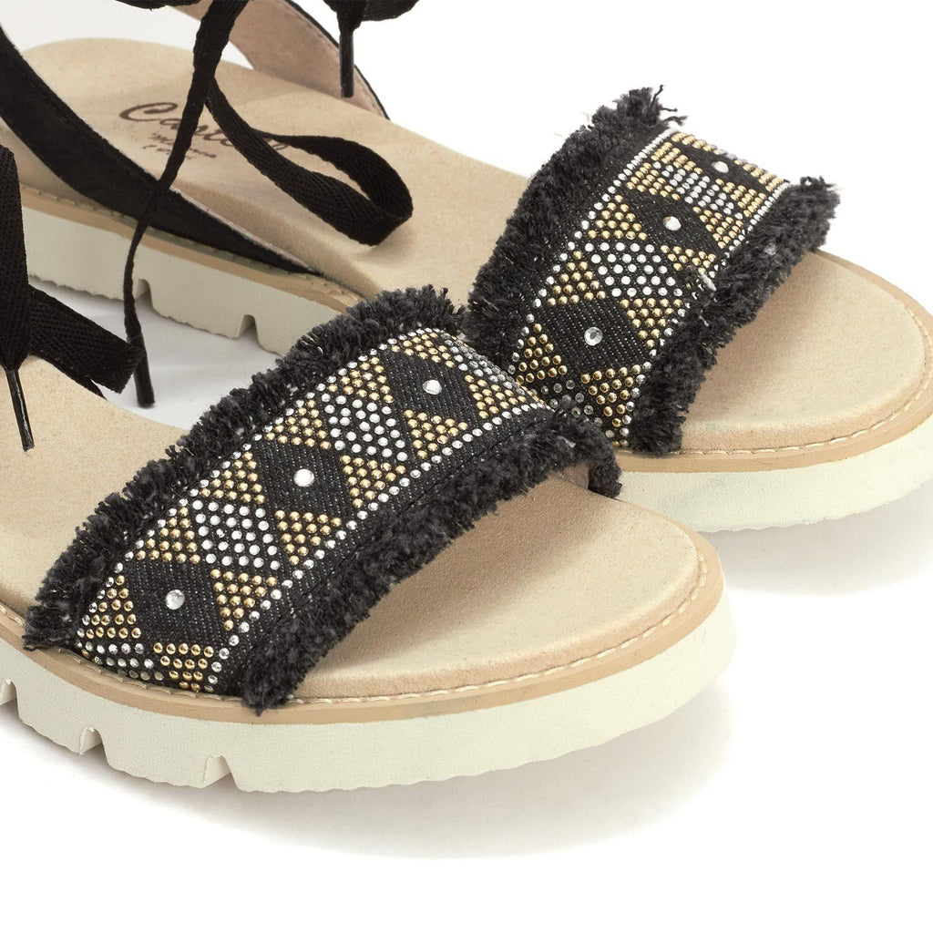 2072 DORA LUIS ZAMBIA NEGRO - Noosa Footwear Co. 