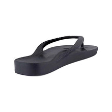 Load image into Gallery viewer, ARCHIES THONGS BLACK - Noosa Footwear Co. 