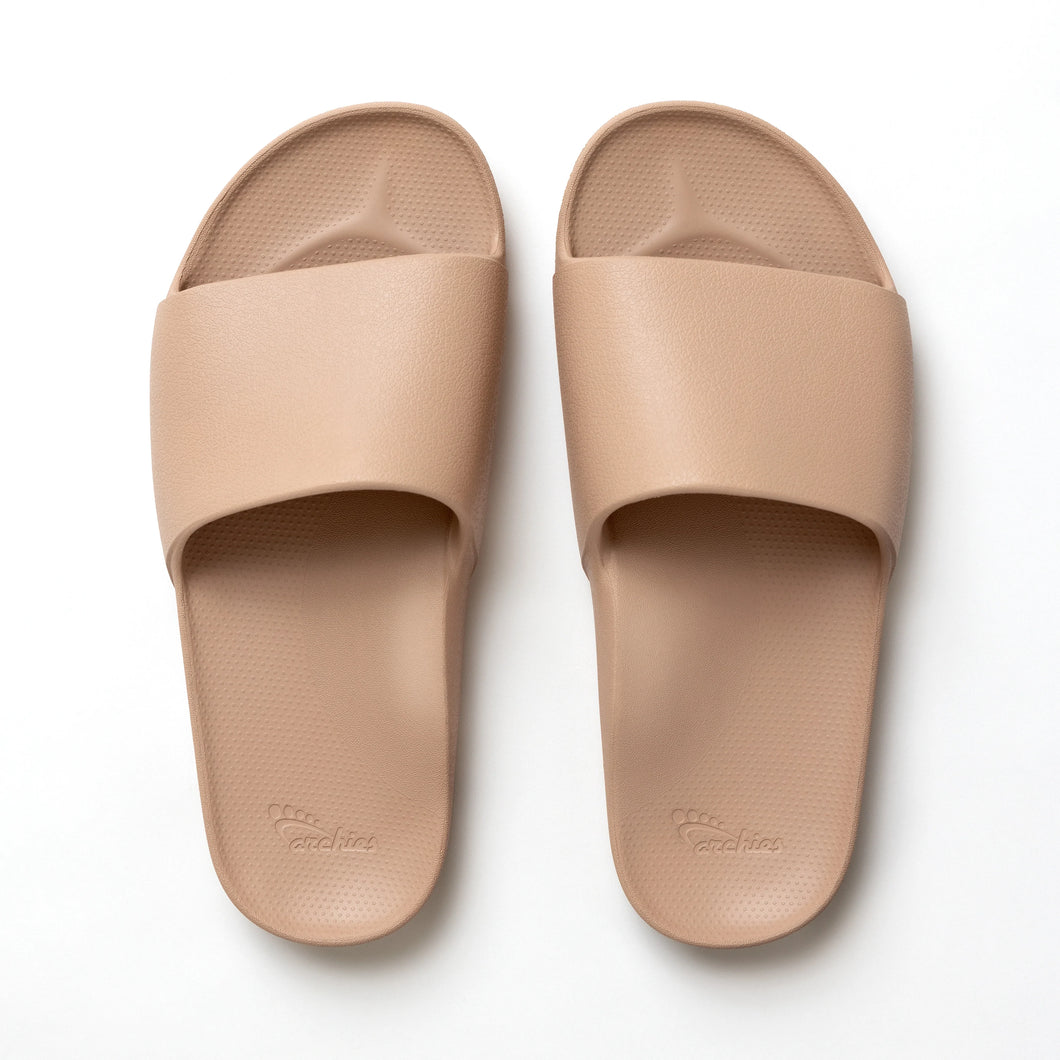 Archies Arch Support Slides - Tan