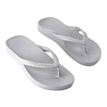 Load image into Gallery viewer, ARCHIES THONGS GREY - Noosa Footwear Co. 