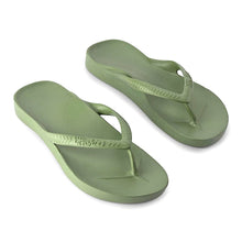 Load image into Gallery viewer, ARCHIES THONGS KHAKI - Noosa Footwear Co. 