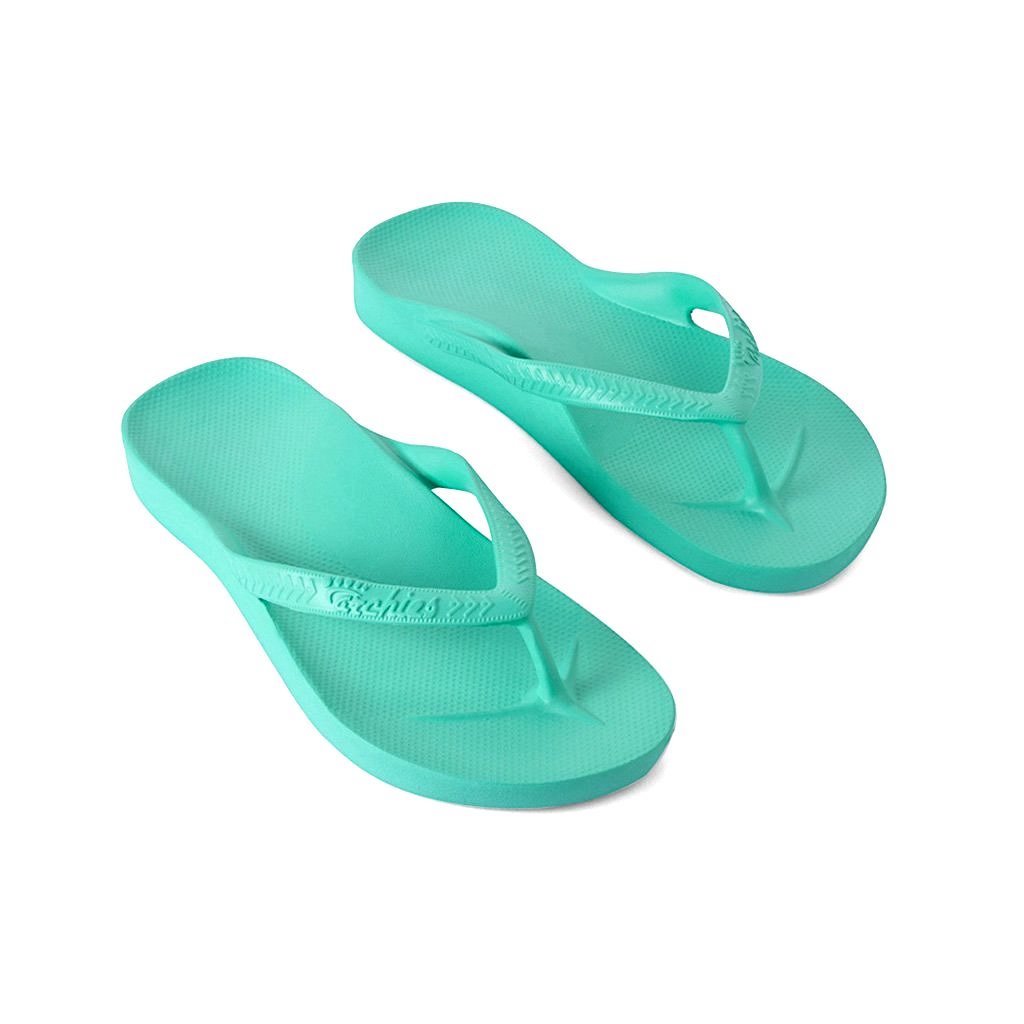 ARCHIES THONGS MINT - Noosa Footwear Co. 