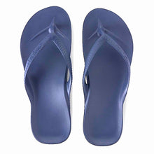 Load image into Gallery viewer, ARCHIES THONGS NAVY - Noosa Footwear Co. 