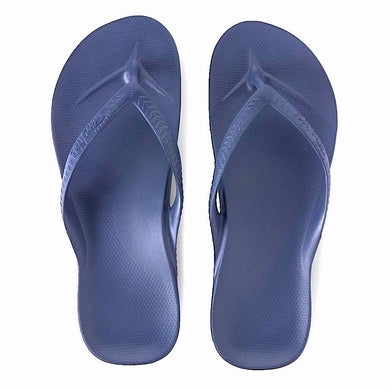 ARCHIES THONGS NAVY - Noosa Footwear Co. 