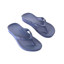 Load image into Gallery viewer, ARCHIES THONGS NAVY - Noosa Footwear Co. 