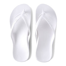 Load image into Gallery viewer, ARCHIES THONGS WHITE - Noosa Footwear Co. 