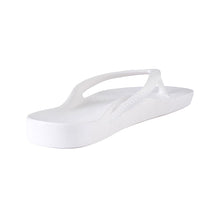 Load image into Gallery viewer, ARCHIES THONGS WHITE - Noosa Footwear Co. 